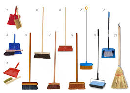 brooms, Mops and sweepers