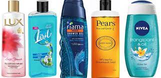soap, shower gels