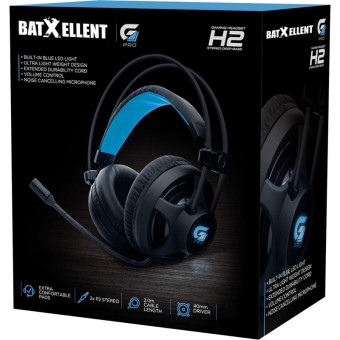 Batxellent H2 Gaming RGB Headphones 7.1 Surround Sound with mic 