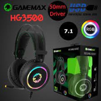 Gamemax HG3500 RGB Gaming Headset Surround Pro