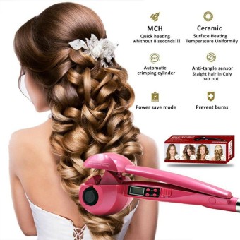 New Makeup Hair Curling Iron Women Pro Perfect Stylist Tools Black Red Hair Curling Machine Hairdressing Tools