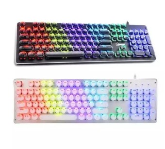 AOYEAH K109 LED Mechanical Keyboard | Mechanical Illuminated Keyboard LED Backlit for PC Gamer