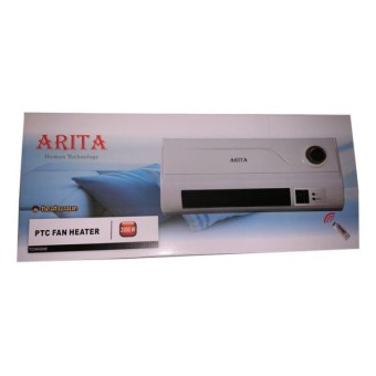 Arita Ptc Fan Heater 2000W - White Original (1 Year Warranty)