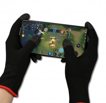 Sweat Proof Touch Screen Gloves Sleeve for Pubg Mobile Gaming