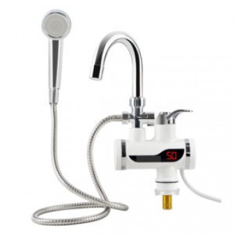Electric Water Heating Tap with Shower