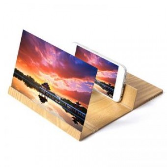 12inch wooden Mobile Video Screen Magnifier High Definition Mobile Phone Screen