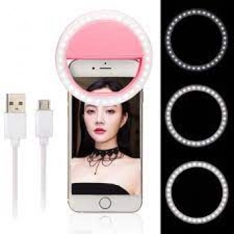 Selfie Ring Light, Rechargable and Portable selfie light