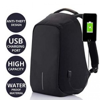 Anti-Theft Bag | Water Resistant Laptop Backpack with USB Charging Port