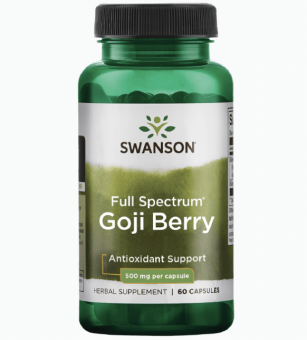 Swanson Goji Berry supplements for kidney, liver & Eyes | Swanson Goji Berry Powerful Antioxidant supplements 