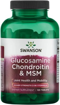Vitamins for joint support | Swanson Glucosamine, Chondroitin & Msm - Joint Support