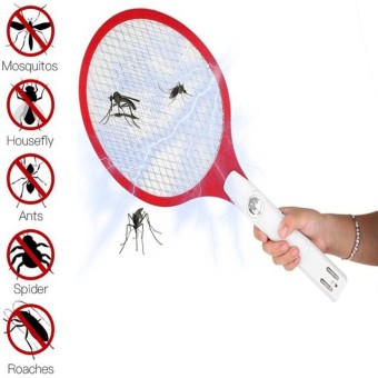Rechargeable Insect/Mosquito Killer Bat/Racket With LED Light