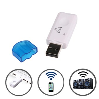 USB Wireless Receiver | Bluetooth V4.0 Audio Music Receiver Adapter/Amplifier