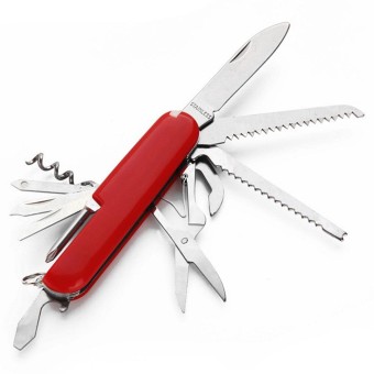 Multipurpose Pocket Knife | Red 11 Function Multipurpose Pocket Knife