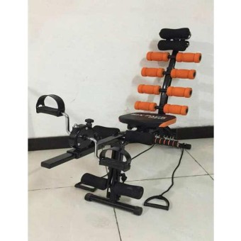 6 pack abs machine | Black 6 Pack Care Exercise Machine With Paddle (Cycle)