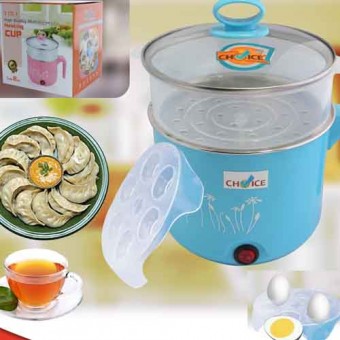 3 IN 1 MULTIPURPOSE HEATING CUP EGG BOILER STEAMER