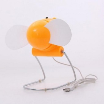 PORTABLE USB MINI FAN | BATTERIES OPERATED FAN WITH FLEXIBLE BLADES