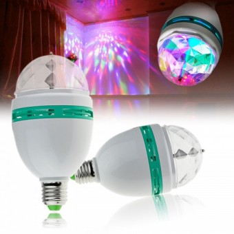 3 COLORS LED COLOR ROTATING LAMP | 360 Rotating STAGE LIGHT price