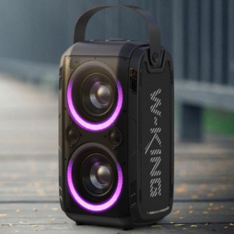 W-KING T9 BLUETOOTH SPEAKER | 80W HIGH POWER KARAOKE BLUETOOTH SPEAKER – OUTDOOR SPEAKER, RGB LED