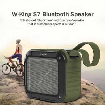 W-king s7 bluetooth speaker | W-KING S7 OUTDOOR WIRELESS SPEAKER 