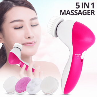 5 In 1 Smoothing Body Face Beauty Care Facial Massager