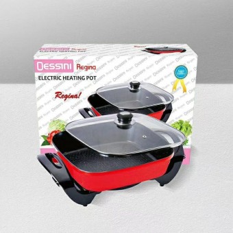 Dessini Electric Heating Pot Non Stick Pot Pan