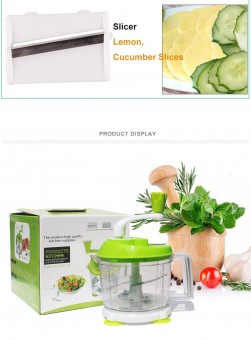 The Modern High Quality Multifunction Kitchen Tools Seasoning Meat Grinder Adjustable 3 Levels Manual Shredder Vegetables Cutter Chopper 