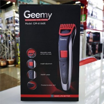 Geemy GM-6166 Adjustable Rechargeable Hair trimmer 