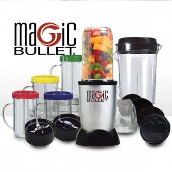 Magic Bullet Fast Blender Mixer, Grinder & Chopper 11 in 1 Combo Set