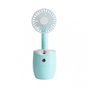 LLD-21 ROTARY SPRAY FAN HUMIDIFIER DETACHABLE ROTARY MIST SPRAY FAN PORTABLE USB RECHARGEABLE FAN AROMA DIFFUSER HUMIDIFIER