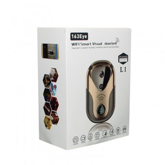 163EYE L1-NJ SMART VISUAL WIFI 1.3MP NETWORK HD INTERCOM DOORBELL , SUPPORT MICRO SD CARD & NIGHT VISION