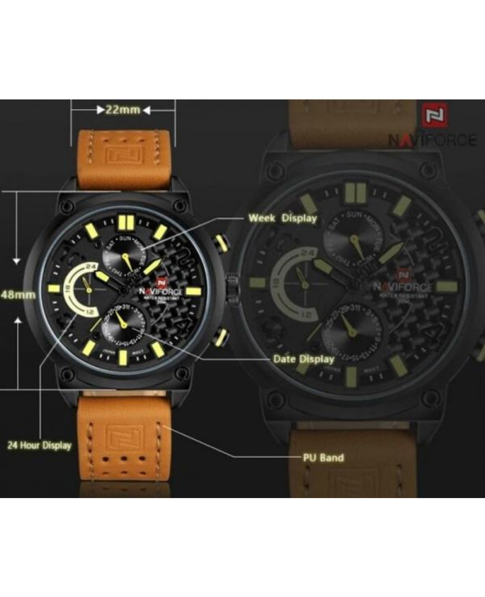 NaviForce NF9068M NaviForce price in Nepal Men s watch price