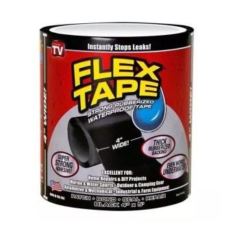 Super Strong Flex Tape | Rubberized | Waterproof | Instantly Stops Leaks | Leakage Repair | Water Tap Bonding | Rescue Quick Repairing | Quickly Stop Leak 