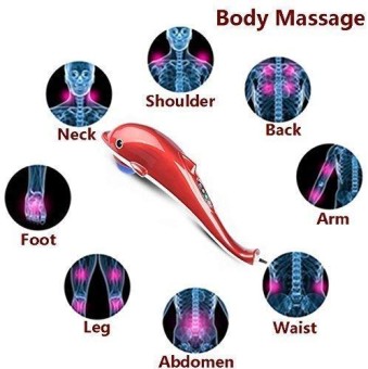 Multifunction Dolphin Handheld Body Massager for Pain Relief with Powerful Vibration For Unisex