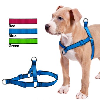Extra Strong Adjustable Dog Chest Harness Set No Pull Comfortable Breathable Harness For Walking Dog