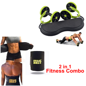 2 in 1 Fitness Combo Of Revoflex Xtreme & Sweat Belt