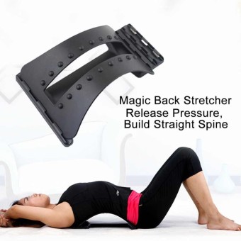 Back Massage Magic Stretcher Fitness Equipment Stretch Fitness Equipment Relax Backbone Stretcher Lumbar Support Pain Relief