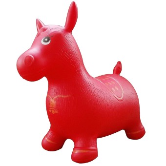 Flexible Air Filled Riding Horse For Kids