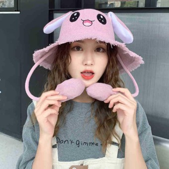 Cute Bunny Hat With Controllable Moving Ears