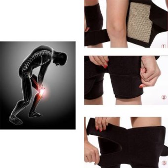 Unisex Self-Heating Magical Magnetic Knee Warmer For Bikers And Aged Persons For Pain Relief ( 1 Pair)