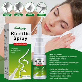Sinus-free Spray Chinese Traditional Medical Herb Spray Rhinitis Treatment Nose Care 20ml