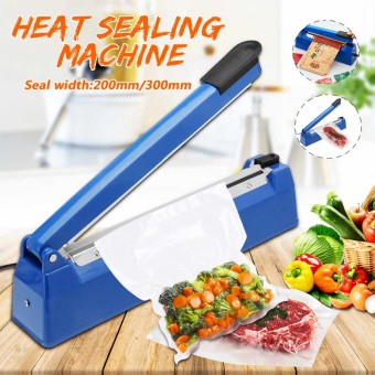 Impulse Sealer Heat Sealing Machine Vacuum Bag Sealer Plastic Sealer 200mm, 250mm, 300mm