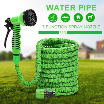 Magic Hose 75FT Expandable Pipe for Garden, Home, Car Washing