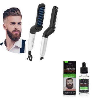 Beard Iron & oil Combo Offer