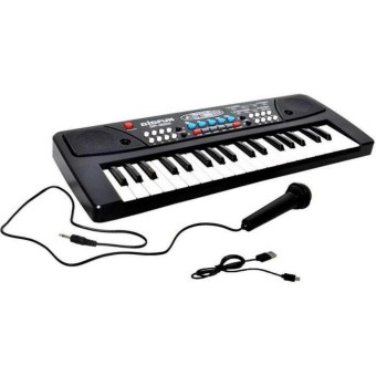 37 Keys Big-Fun Piano Keyboard Toy With Dc Power, Mic And Recording Function