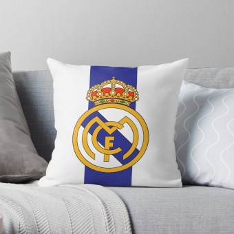 Cute Soft Emoji Club Real Madrid Pillow 12-inch Stuffed Playing Pillow Plush Toys