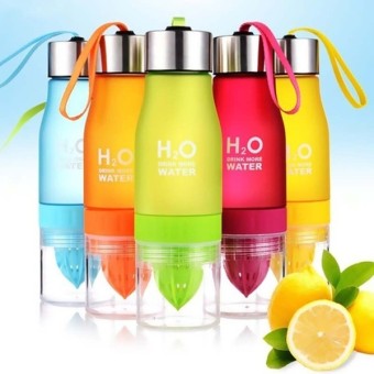 700ml Sport Smart Bottle H2o Drink More Water Drinking Bottle For Gym Trekking Travel Office (Assorted Color)