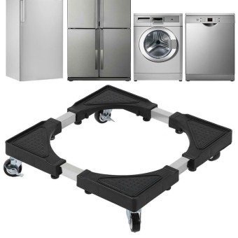 Multifunction Movable Washing Machine Base Fridge Stand Holder Refrigerator Trolley