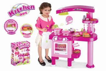 Real Action Kitchen Toy Set For Kids With All Realistic Accessories For Role Play Game Child Development