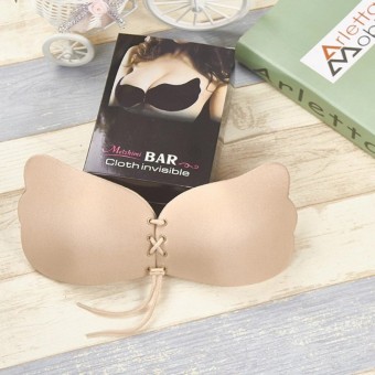 Seamless Adhesive Stick Bra Strapless Push Up