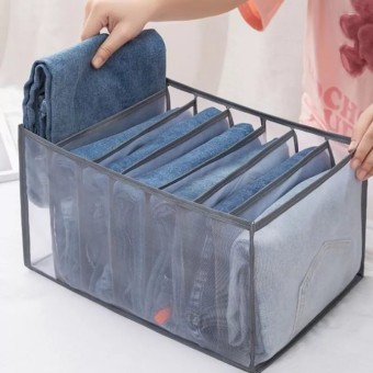 7 Grids Storage Box for Clothes, Jeans, and T-Shirts